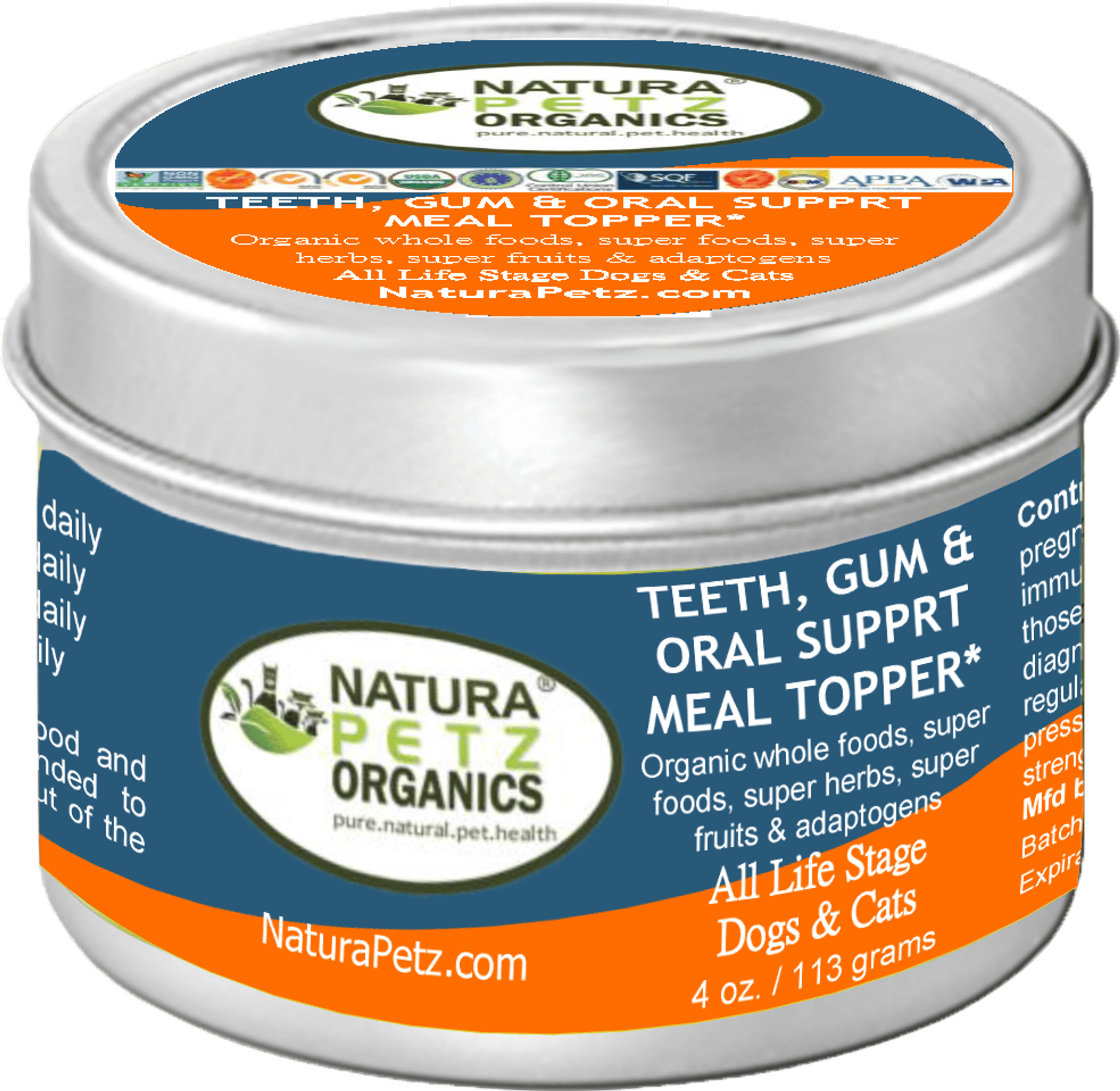 Teeth, Gum & Oral Support Meal Topper* - Flavored Meal Topper For Teeth, Gum & Oral Support*