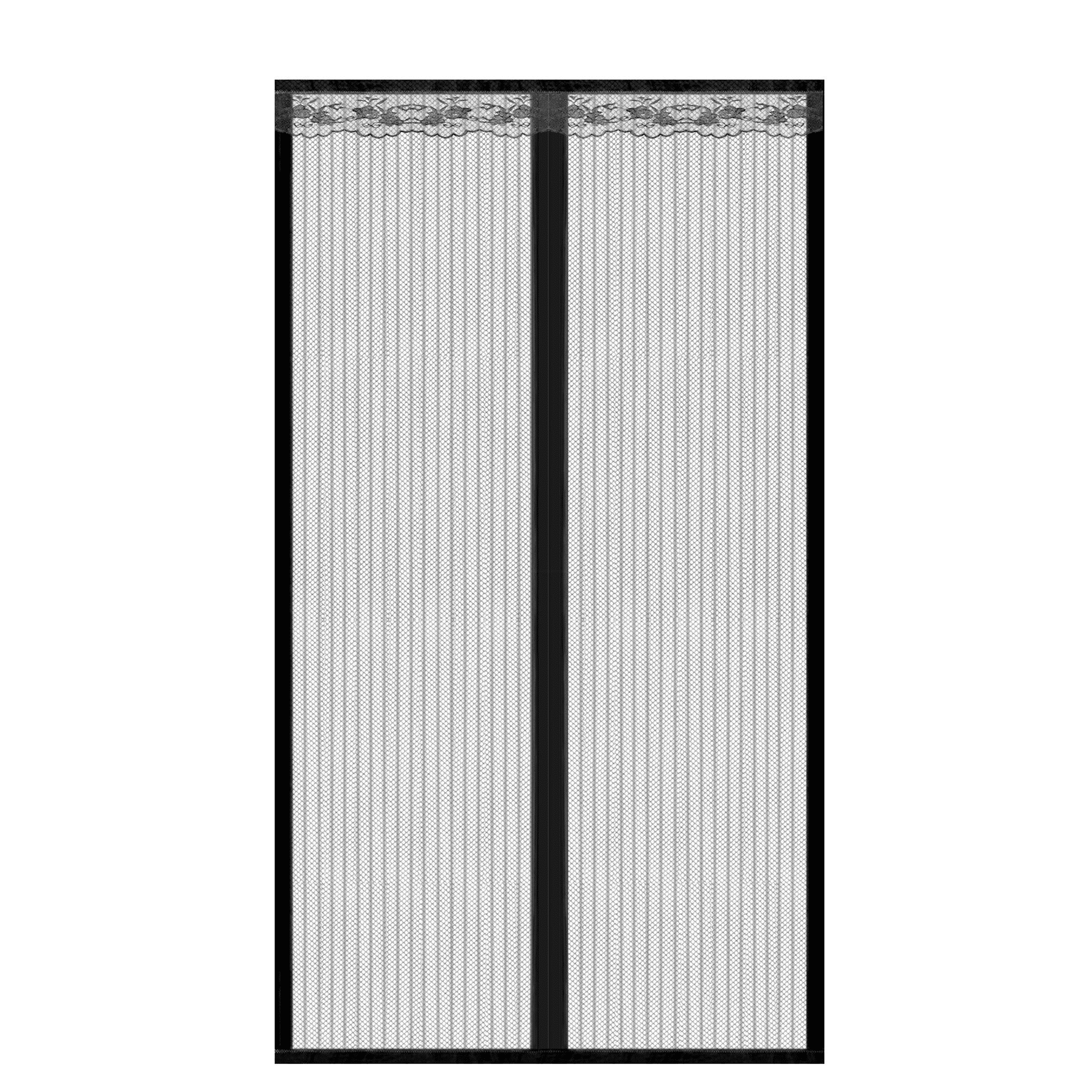 Magnetic Mesh Curtain Hands-free