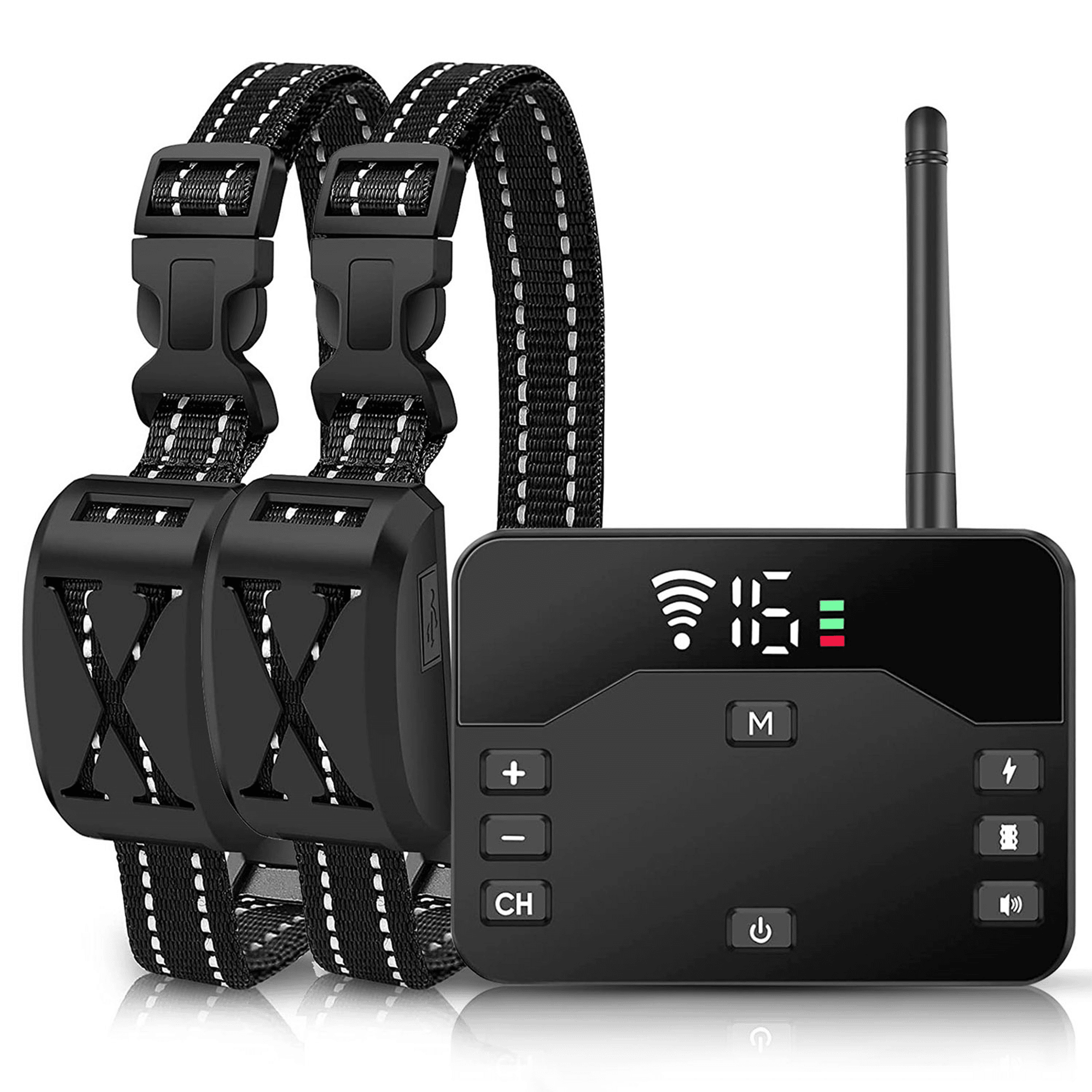 2 In 1 Wireless Electric Dog Fence Waterproof Pet Shock