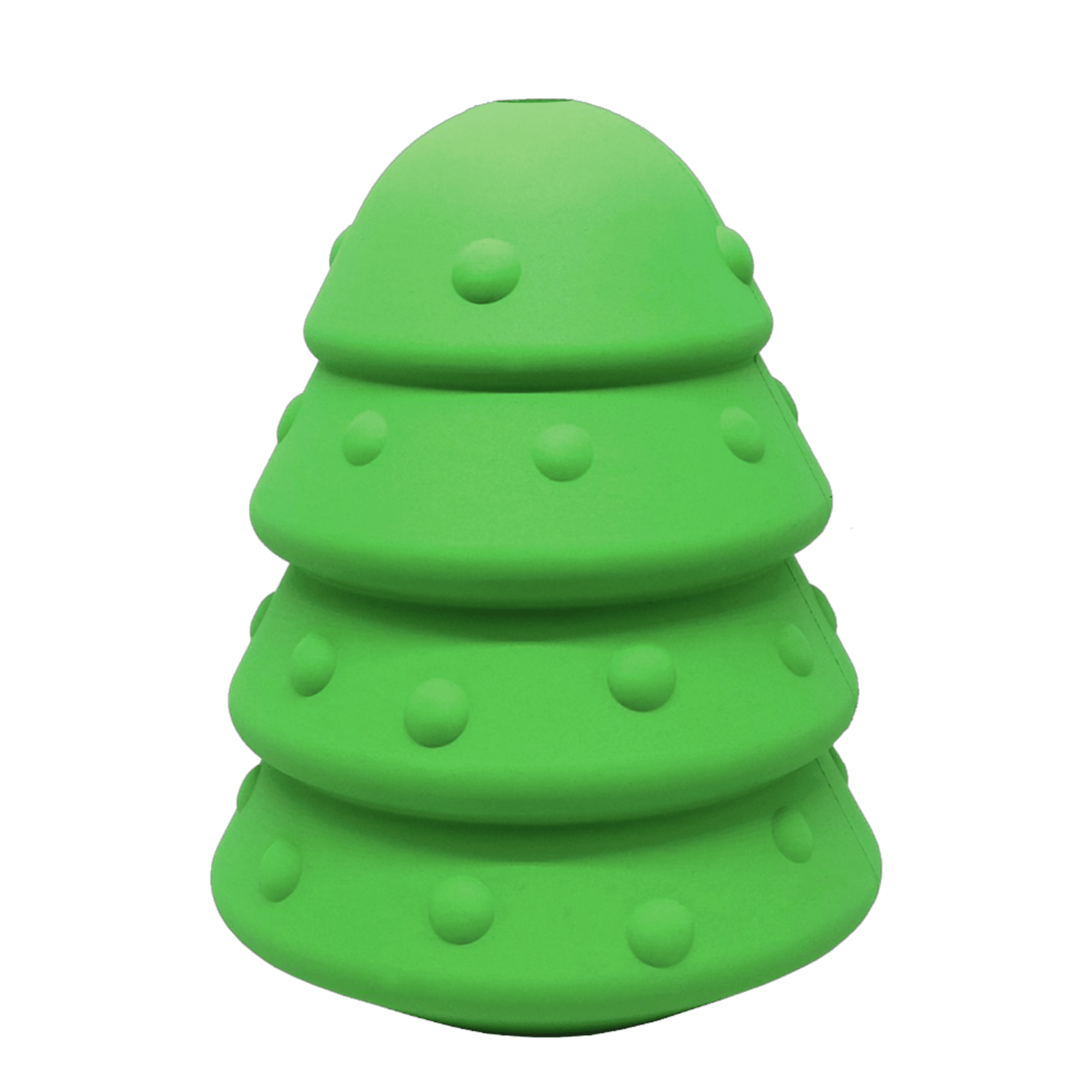 Christmas Tree Dog Toy - Durable Rubber Chew Toy