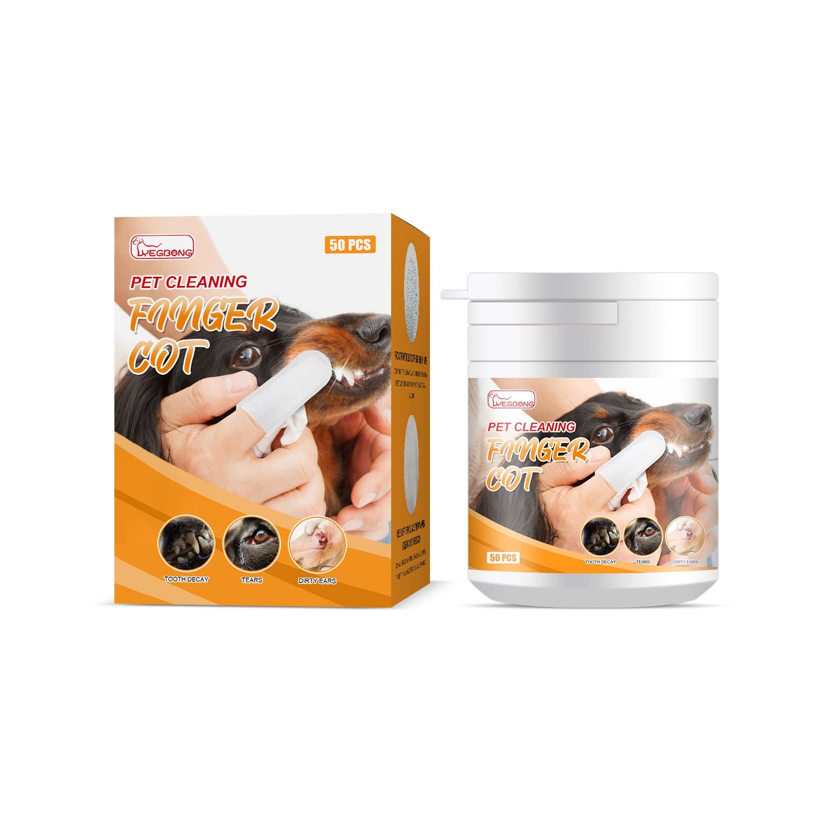 Yegbong Pet Teeth Cleaning, Dog Cat Teeth Clean Tartar Stones Fresh Breath