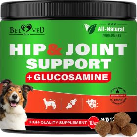 Dog Hip and Joint Supplement Arthritis Pain Relief Treats Glucosamine Chondroitin MSM Soft Chews for Senior Dogs Natural Medicine & Support Mobility T