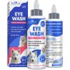 Cat Dog Eye Wash Drops Tear Stain Remover Cleaner Eye Infection Treatment Helps Prevent Pink Eye Relief Allergies Symptoms Runny Dry Eyes Safe for Sma