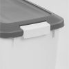 41 Lbs. Airtight Pet Food Container | Dog Cat Food Storage Bin | Treat Box with Scoop
