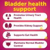 Dog UTI Treatment Cranberry Supplement & Bladder Control for Dogs Urinary Tract Infection Incontinence Pill Bladder Stones UTI Medicine Treats 120 Sof