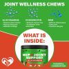 Dog Hip and Joint Supplement Arthritis Pain Relief Treats Glucosamine Chondroitin MSM Soft Chews for Senior Dogs Natural Medicine & Support Mobility T