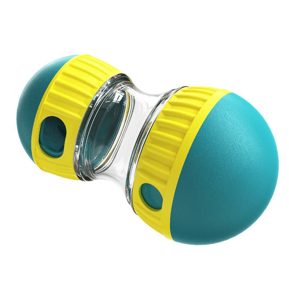 Dog Puzzle Toy, Adjustable Treat Dispensing Ball Food Dispenser Tough Slow Feeder Puppy Enrichment Training Toy Pet Interactive Chase Toys For Small M