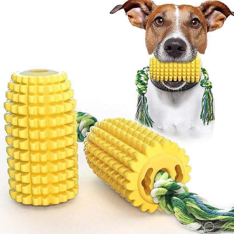 Dog Toys, Dog Toys Suitable For Strong Chewing, Durable And Chewy Squeaking Interactive Dog Toys, Small, Medium And Large Dog And Puppy Teeth Che (Color: Yellow)
