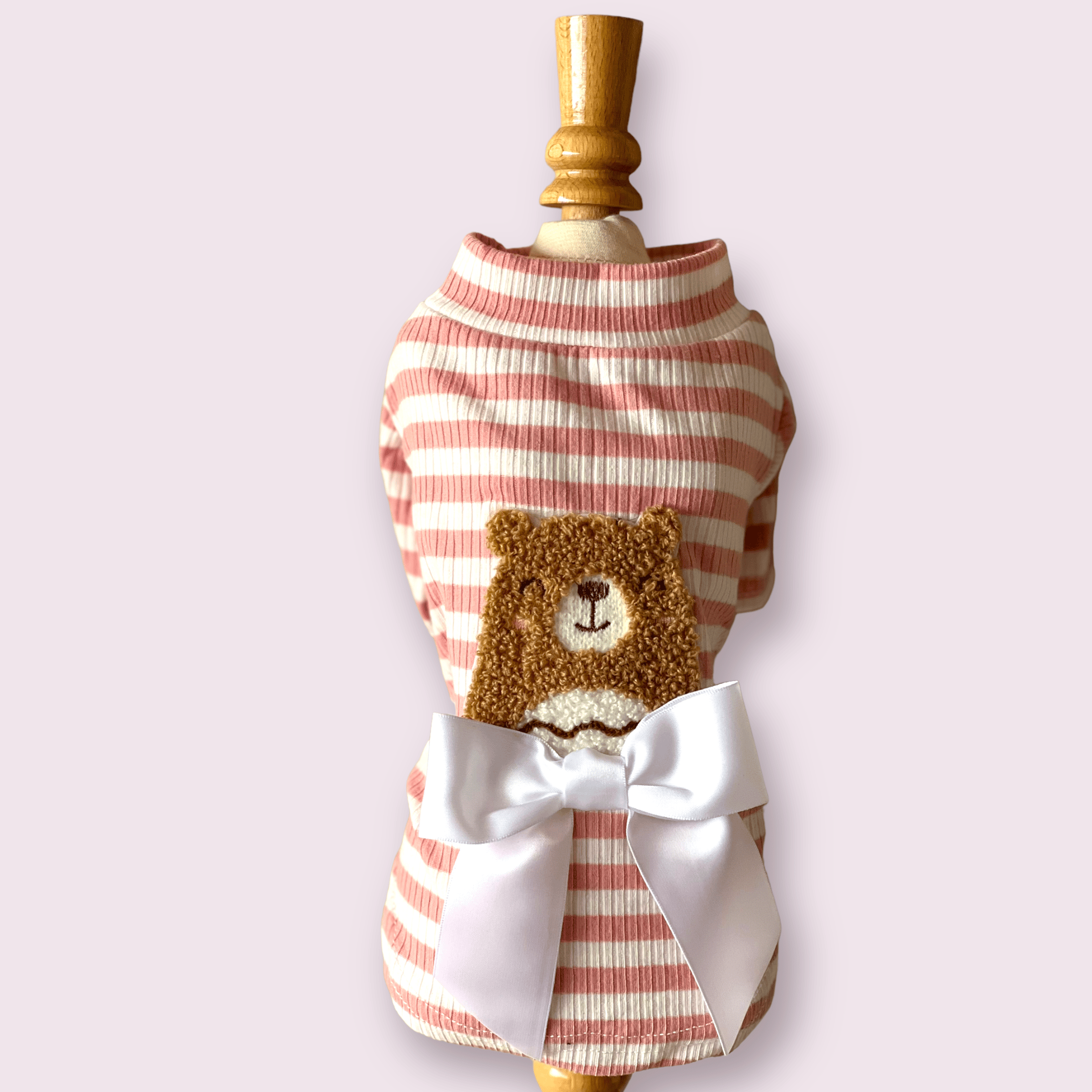 My Bear-y Cute Turtleneck Dog Sweater (Color: , Size: X Small)