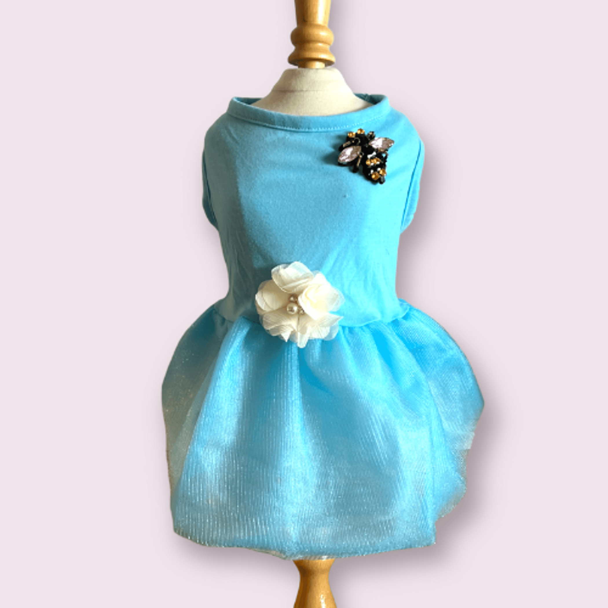 A Lovely Spring Dress (Size: X SmallSolid Light Pink)