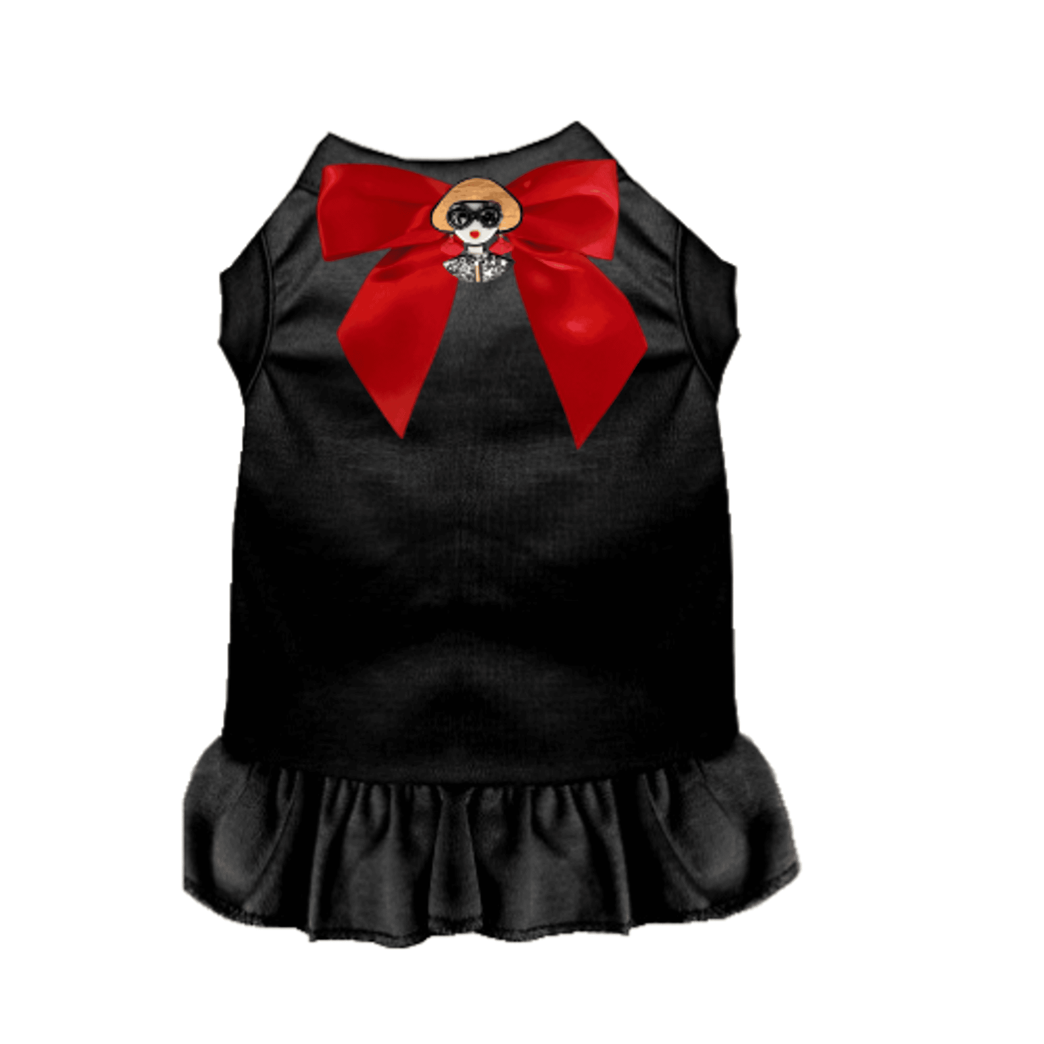 Acrylic Brooch So Vogue Dress (Color: , Size: X Small)