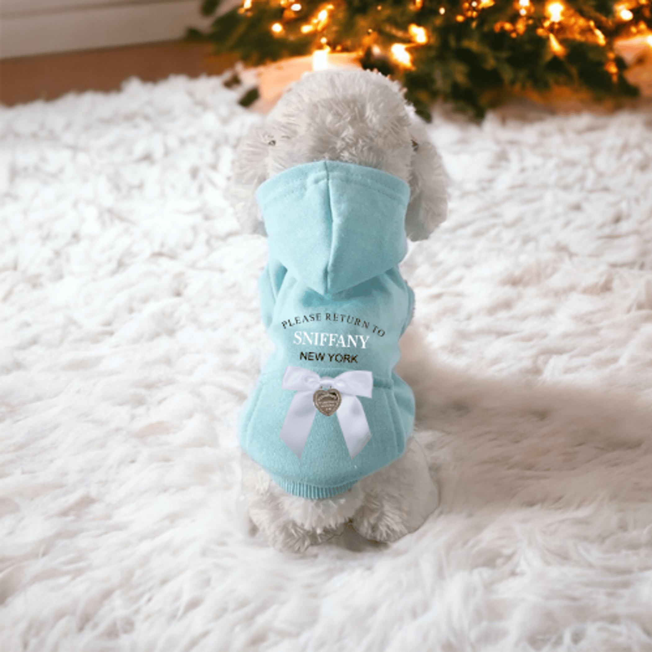 Sniffany Pocket Hoodie- Dog Hoodie (Size: XS)