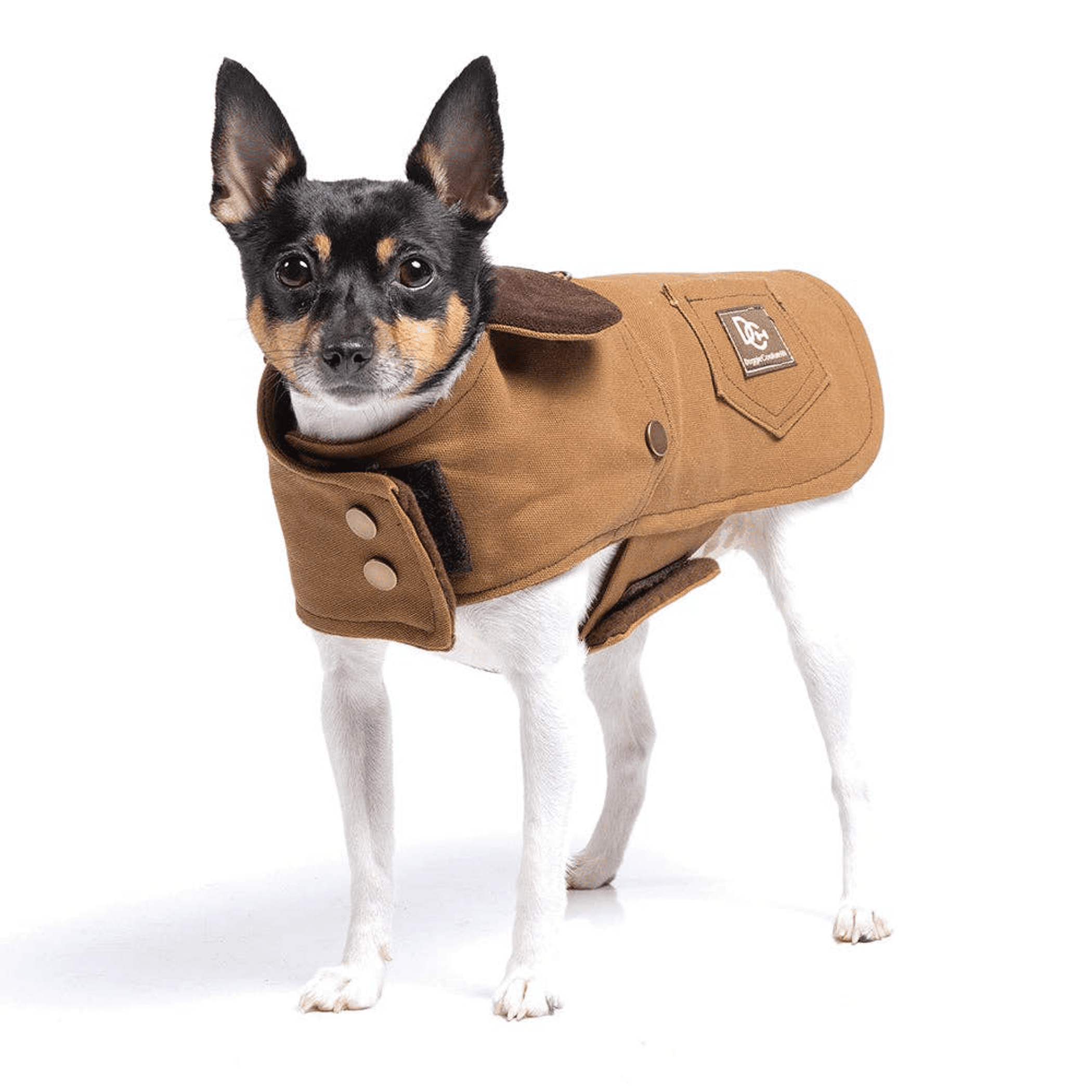 DCNY Canyon Working Coat (Color: Brown & Tan)