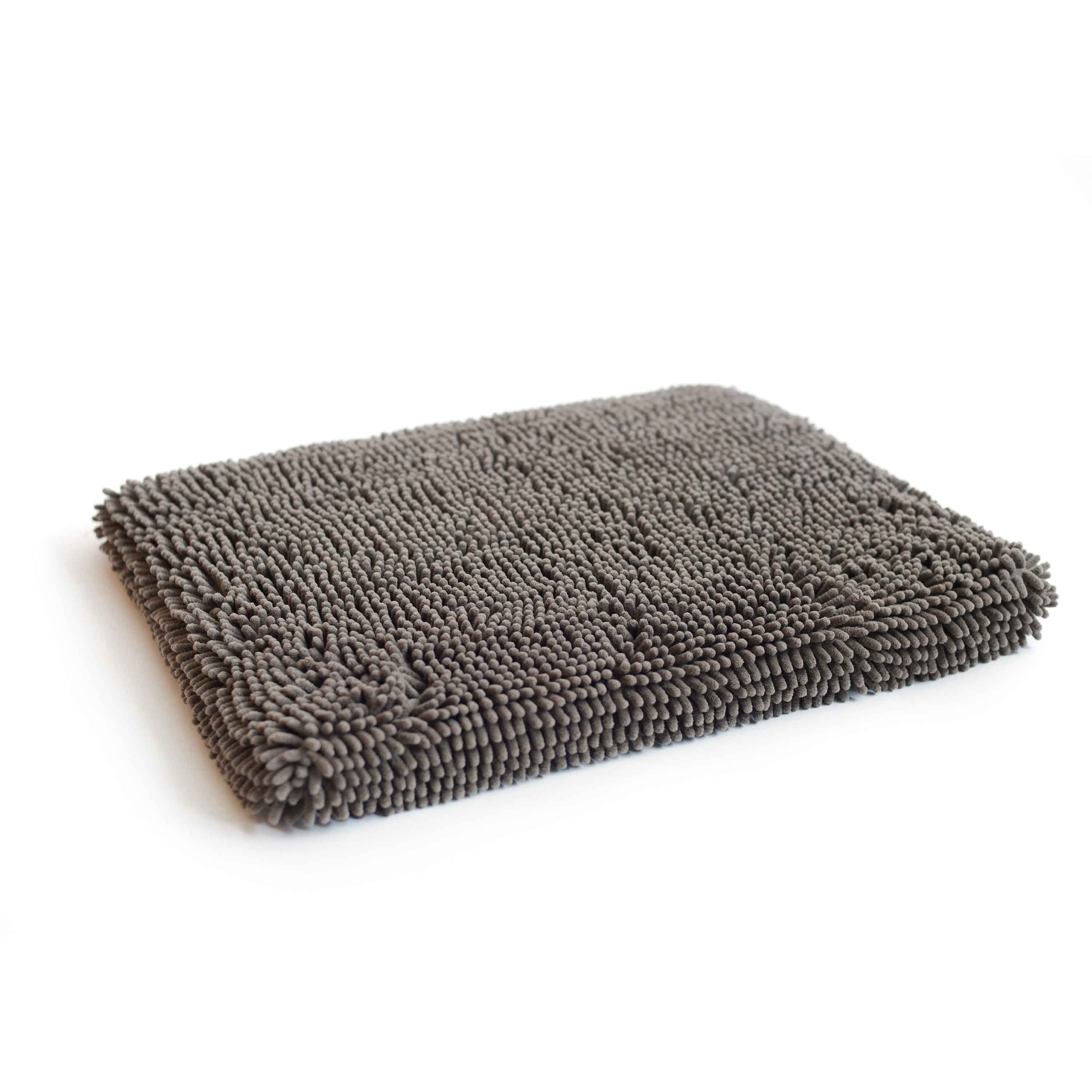matDGS Pet Products Dirty Dog Cushion Pad Small Brown 19" x 24" x 2.5" (Color: Grey, Size: small)
